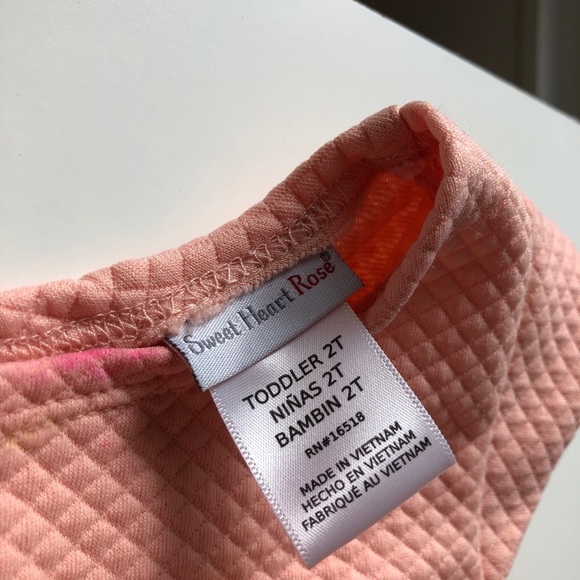 2T Girls: Flower Spring Dress - Picture 5 of 5